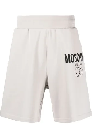 Moschino Monogram-Jacquard Tailored Shorts