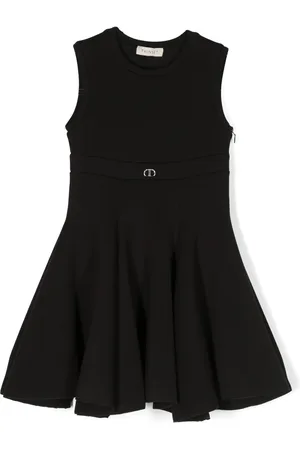 Twin-Set Sleeveless flared dress