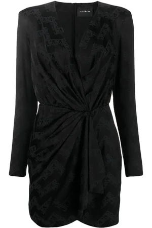 John Richmond Aroon logo-print minidress
