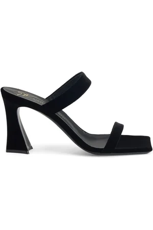 Giuseppe Zanotti Flaminia 85 mm velvet sandals
