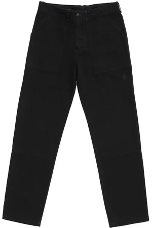 MARCELO BURLON Patchwork straight-legged trousers