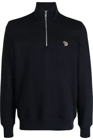 Paul Smith Logo-patch funnel-neck sweatshirt