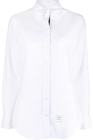 Thom Browne Button-down cotton Oxford shirt