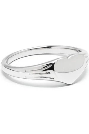 Missoma Heart engraveable ring