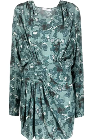 IRO Fontana printed short dress