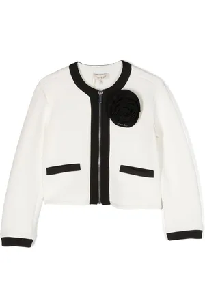Twin-Set Floral-appliqu?? jacket
