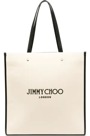 Jimmy Choo monogram-pattern Wrist Bag - Farfetch