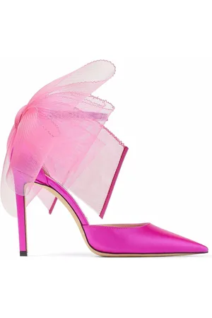Jimmy Choo Averly 100mm asymmetrical pumps