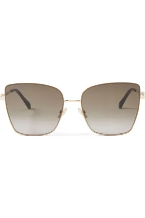Jimmy Choo Vella oversize-frame sunglasses