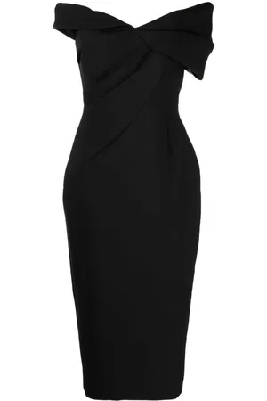 RACHEL GILBERT Matteo drape-detail asymmetric dress