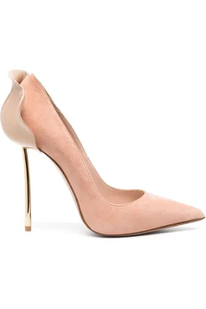 LE SILLA Petalo 100mm suede pumps