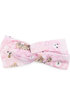Roberto Cavalli Bear-print hair band