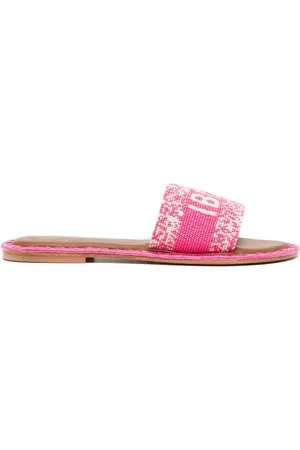 DE SIENA SHOES Ibiza Beaded Slide Sandals - Farfetch