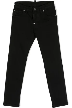 Dsquared2 Straight-leg cotton-blend jeans