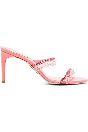 RENE CAOVILLA Crystal-embellished sandals