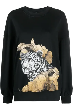 Ioana Ciolacu Graphic-print crew-neck sweashirt