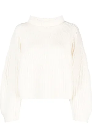 Fabiana Filippi Chunky-ribbed roll-neck jumper