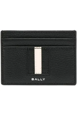 Bally Logo-print leather cardholder