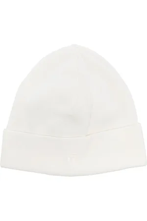 BONPOINT Logo-embroidered cotton beanie
