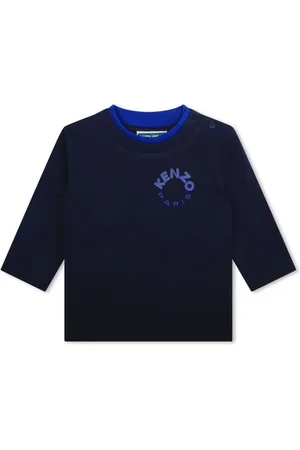 Kenzo Boy's Baseball Graphics Logo-Print T-Shirt, Size 4-5