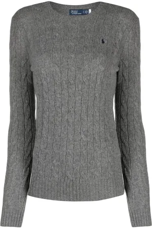 Ralph Lauren Polo Pony cable-knit jumper