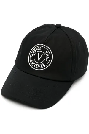 VERSACE Logo-print cotton baseball cap