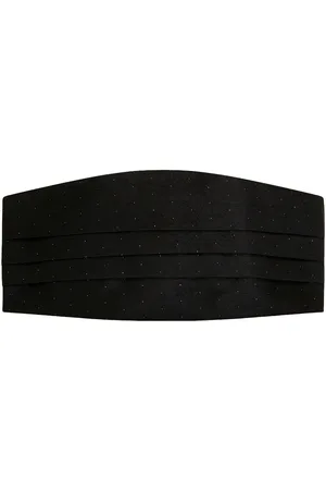 Etro Polka dot-print silk cummerbund