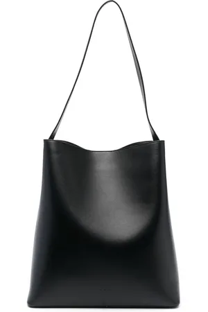 Aesther Ekme Leather Baguette bag - black