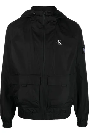 Calvin Klein Jacquard Hooded Jacket - Farfetch