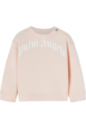 Palm Angels Logo-print cotton sweatshirt