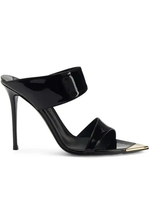 Giuseppe Zanotti Intriigo Allure 90mm patent-finish mules
