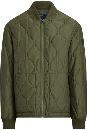 Ralph Lauren Logo-patch quilted jacket