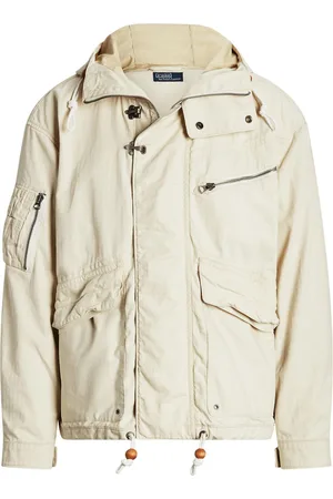 Ralph Lauren Multi-pocket hooded cotton jacket