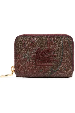 Etro Pegaso zip-around wallet