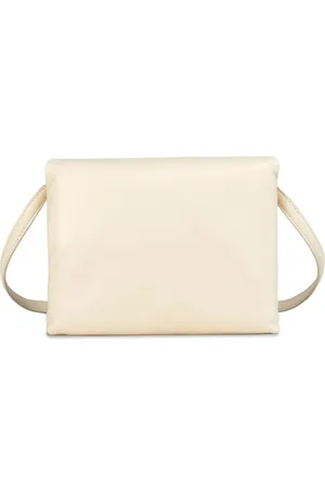 Marni Prisma leather clutch bag