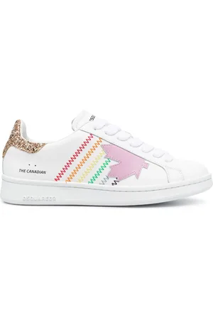 Dsquared2 Boxer contrast-stitch sneakers
