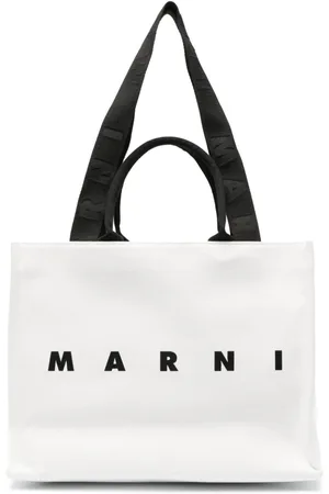 Marni East-West logo-print tote bag