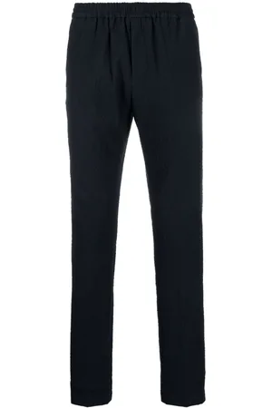Tommy Hilfiger Seersucker-texture track pants
