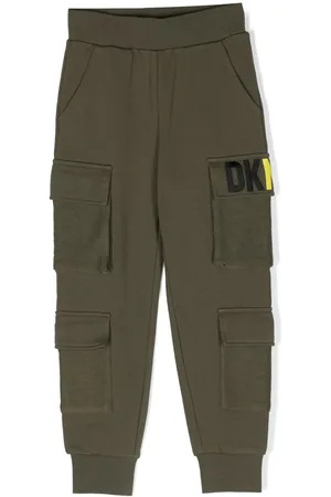 DKNY Logo-print cargo joggers
