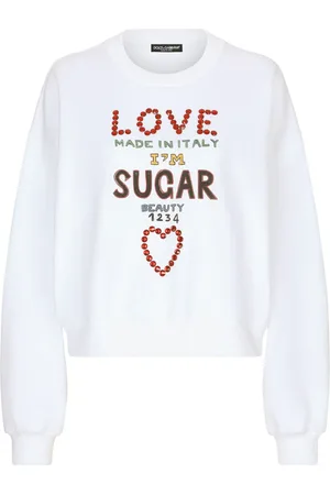 Dolce & Gabbana Crystal-embellished sweatshirt