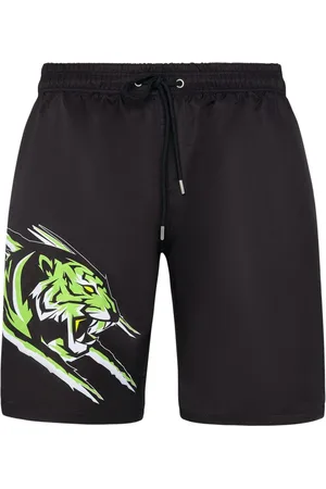 Philipp Plein Tiger-print swimming shorts