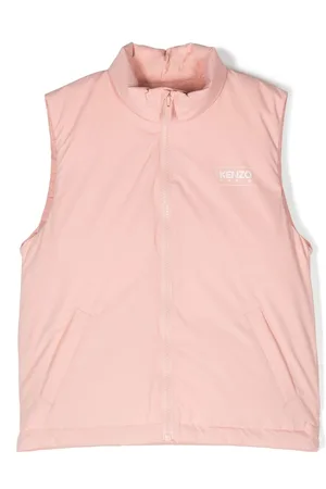 Kenzo Logo-print sleeveless padded gilet