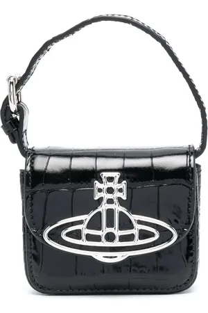 Vivienne Westwood Orb-plaque leather mini bag