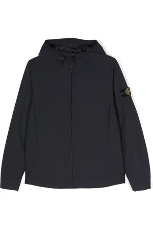 Stone Island Compass-motif hooded jacket