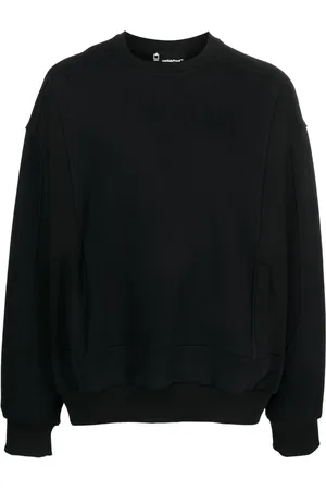 Styland Crew-neck cotton fleece sweatshirt
