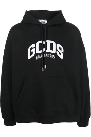 GCDS Lounge Logo cotton hoodie