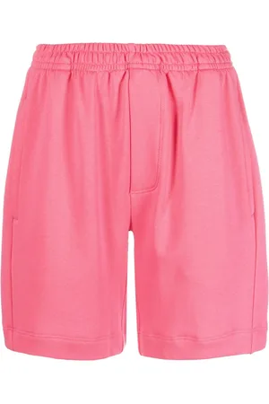 Styland Elasticated-waistband organic-cotton shorts