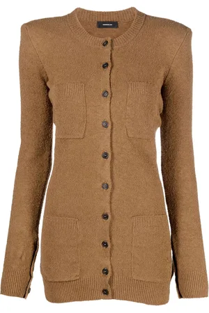 WARDROBE.NYC Crew-neck knitted cardigan