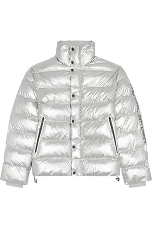 Hexline Regular Fit Puffer Jacket Silver Lining – BALR.