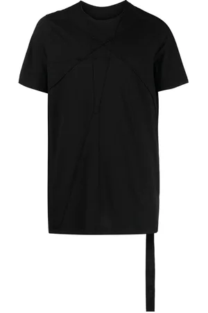 Rick Owens Exposed-seam organic cotton T-shirt